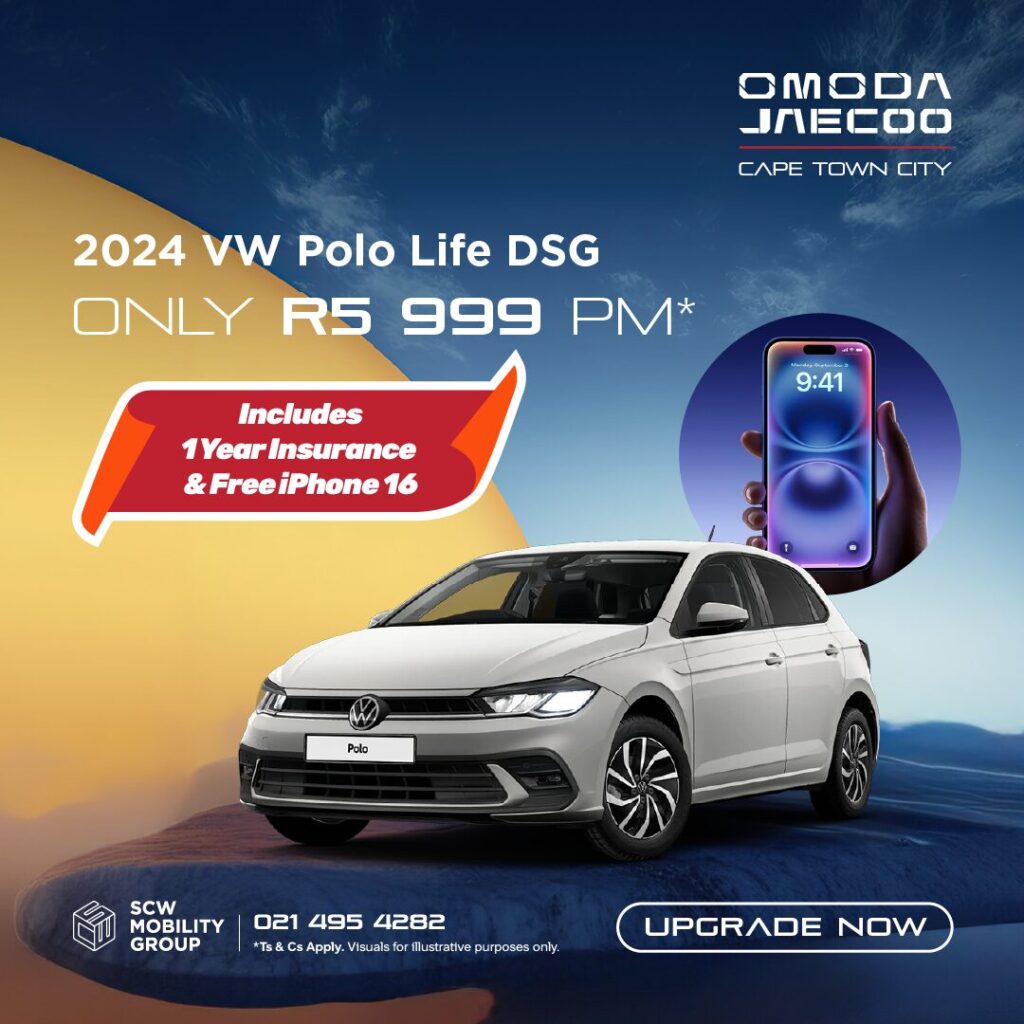 VW Polo 1.0 TSI Life DSG from R5 999pm*