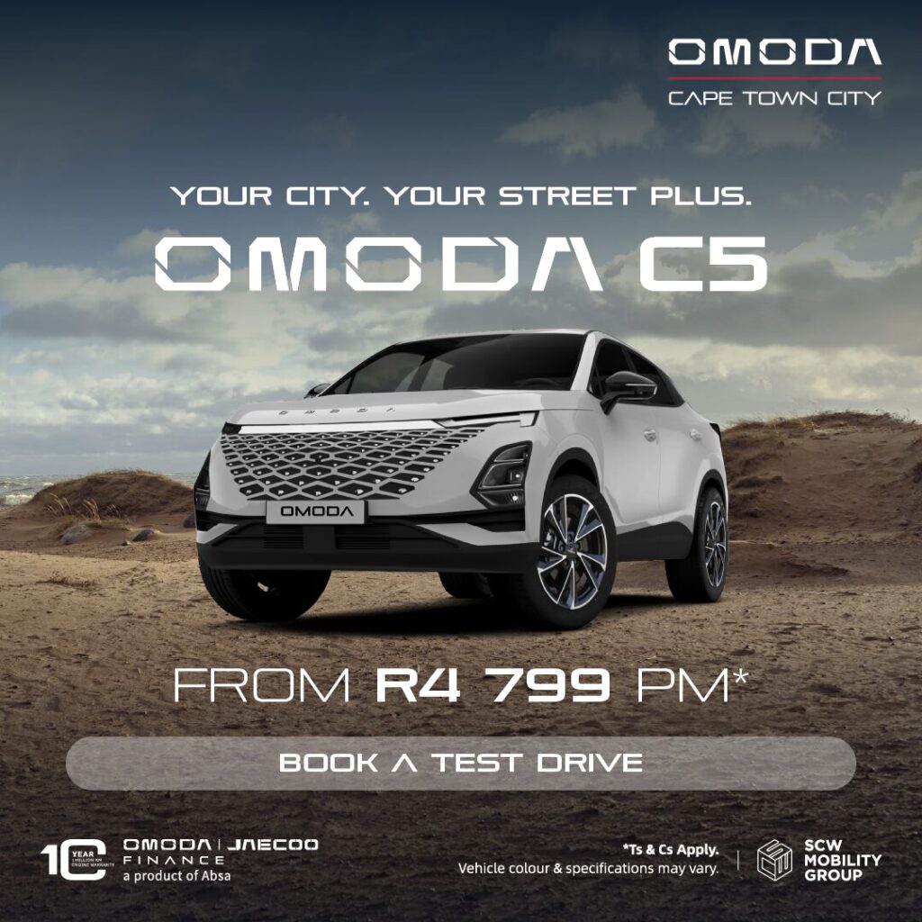 Omoda C5 Street Plus from only R4 799*