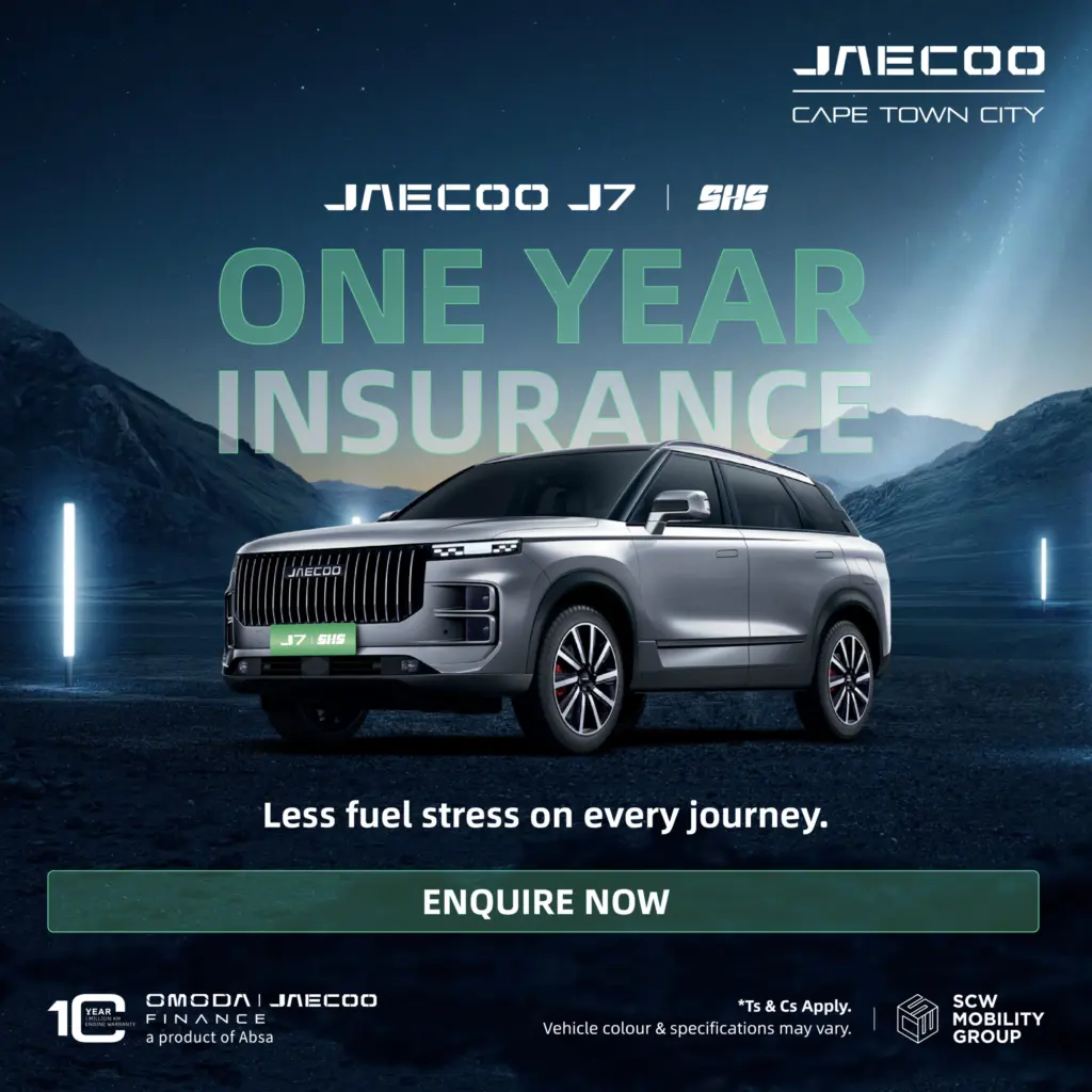 Jaecoo J7 SHS + One Year Insurance*