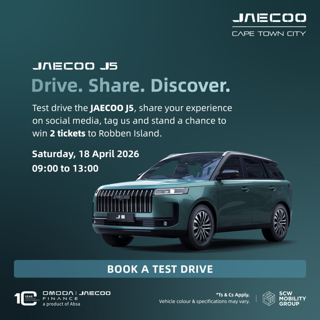 Jaecoo J5 Test Drive Day Saturday 18 April