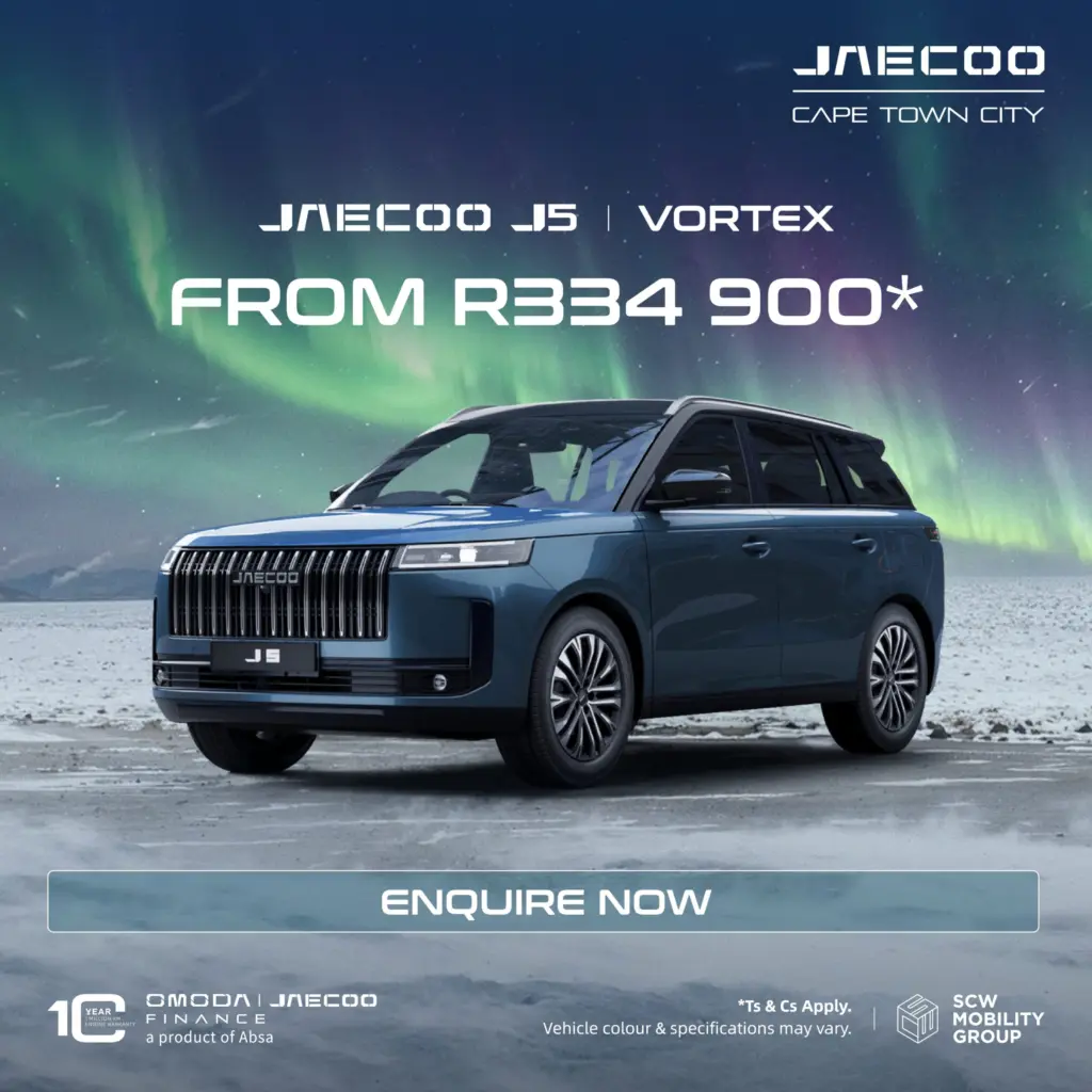 Jaecoo J5 Vortex From R334 900