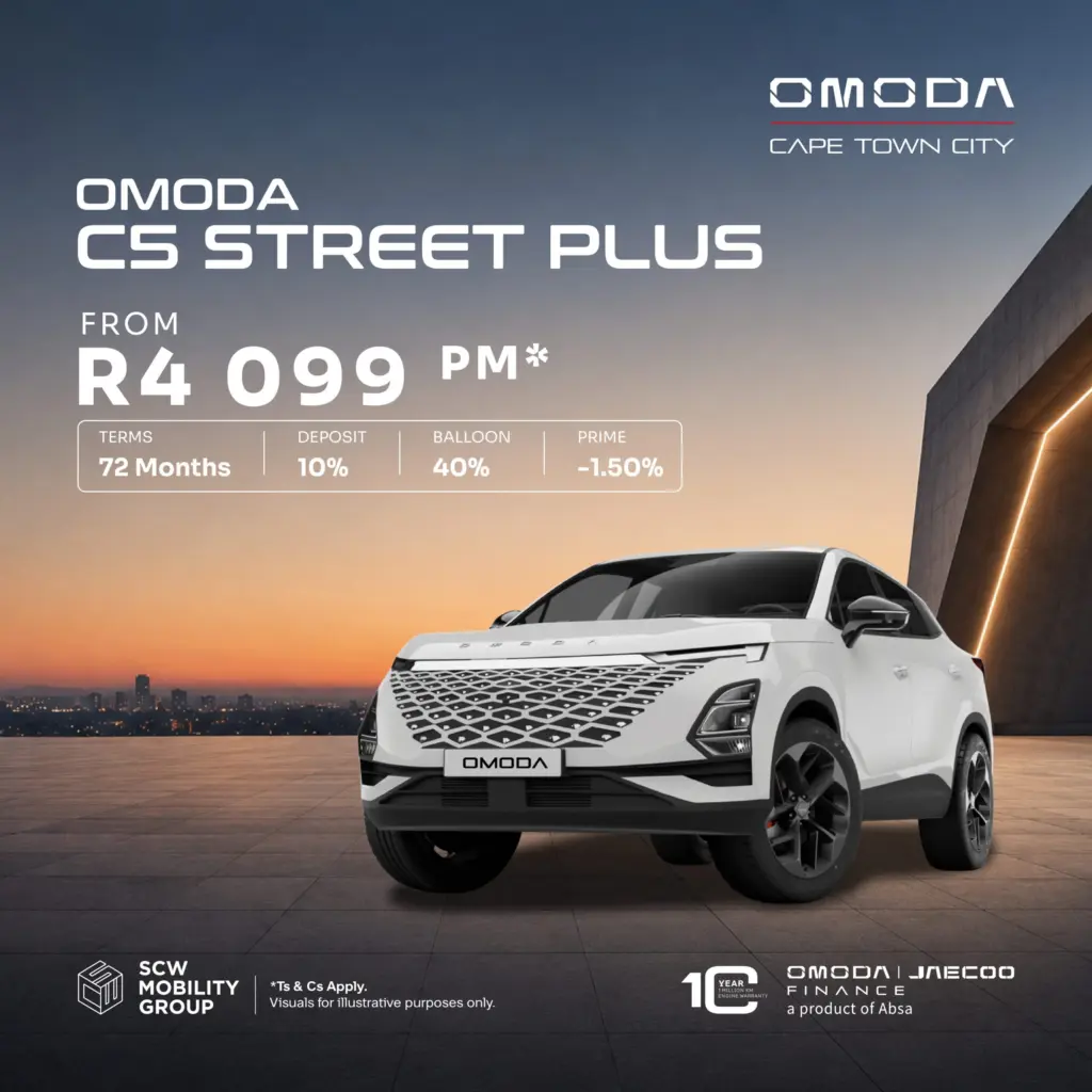 Omoda C5 Street Plus from R4 099pm