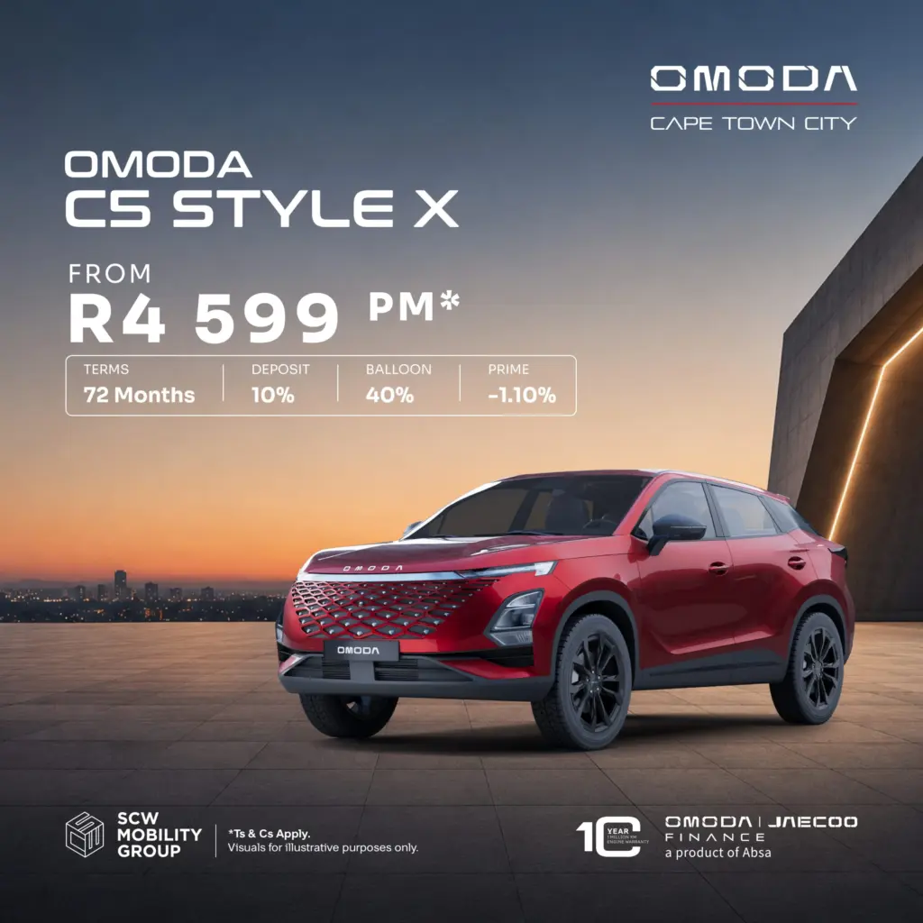 Omoda C5 Style X from R4 599pm