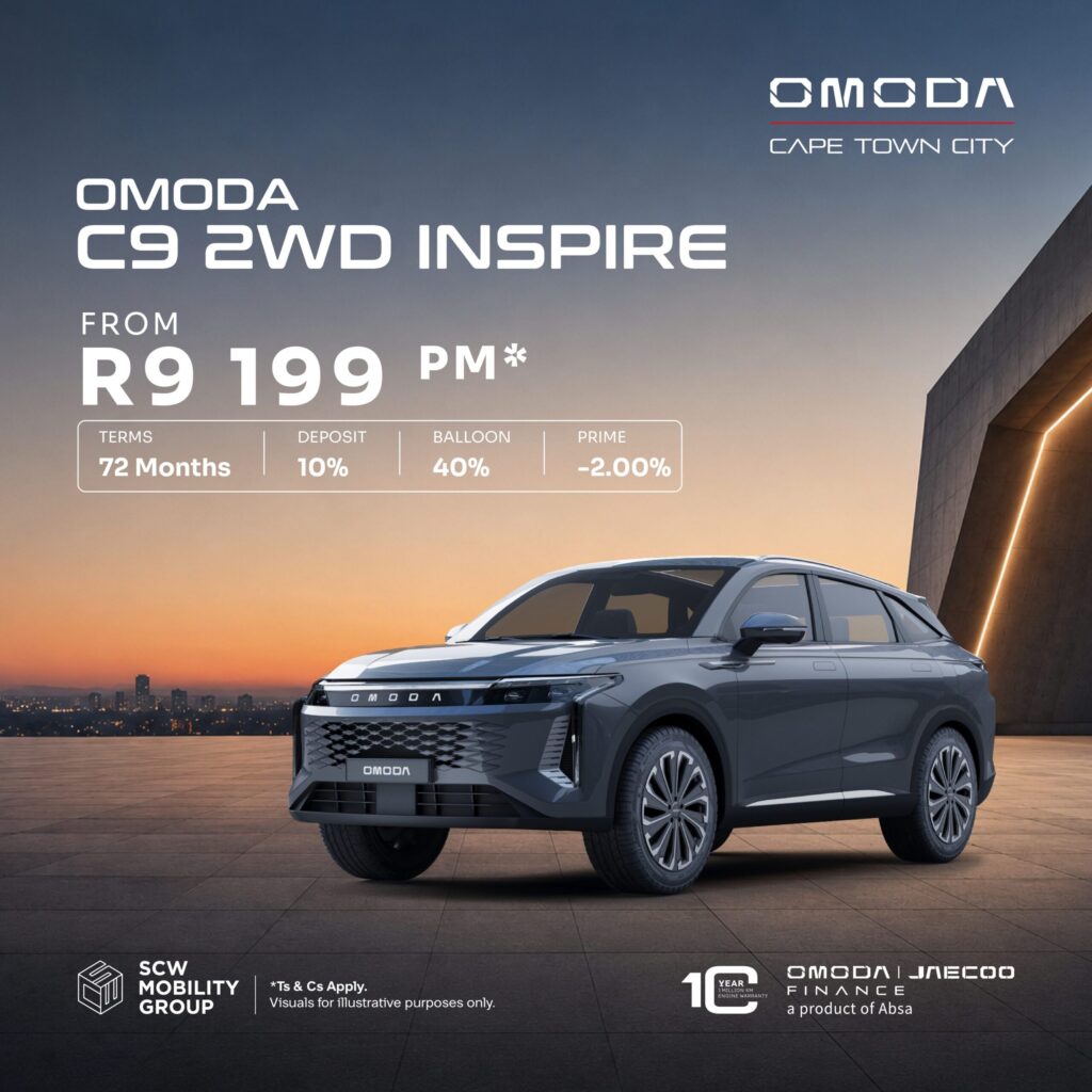 Omoda C9 2WD Inspire from R9 199pm
