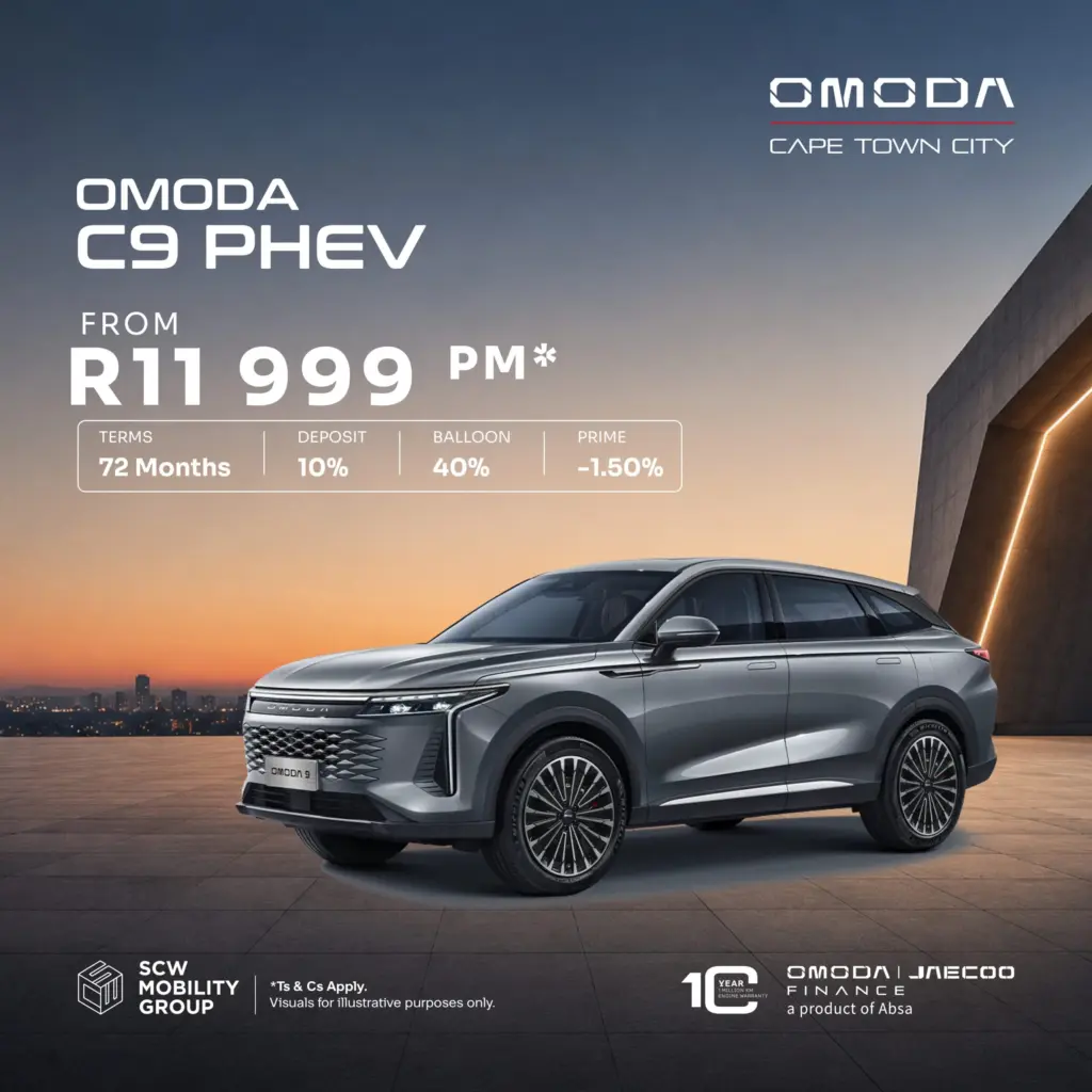 Omoda C9 PHEV from R11 999pm