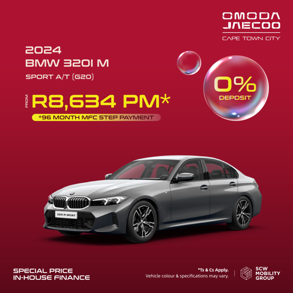 2024 BMW 320I M Sport AT from R8 634pm*