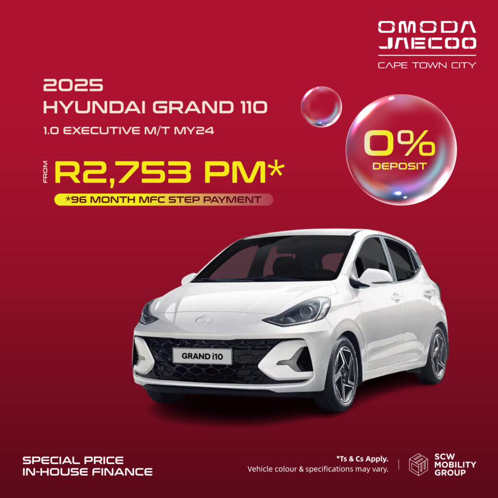 2025 Hyundai Grand i10 1.0 Executive MT MY24 from R2 753pm*