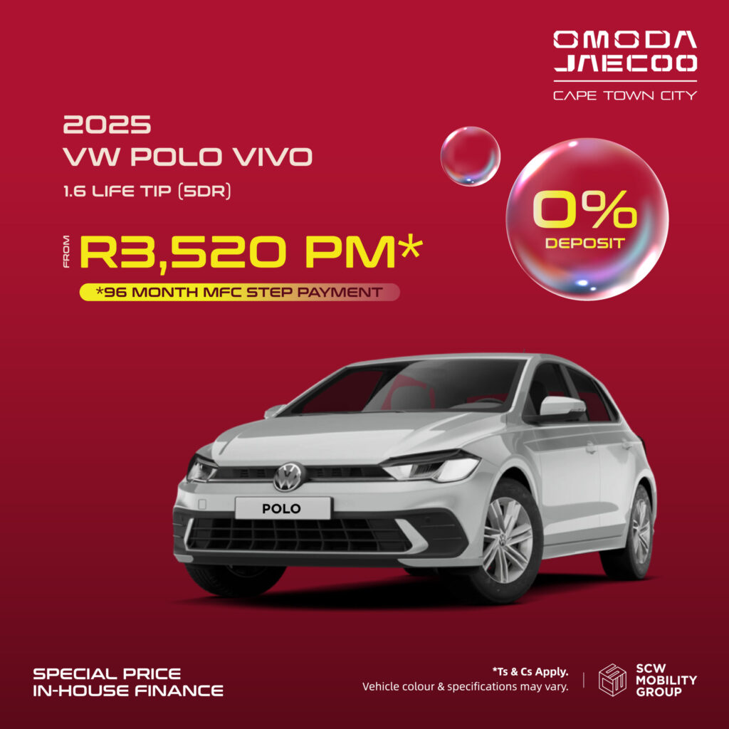 2025 VW Polo Vivo 1.6 Life TIP (5DR) from R3 520pm*