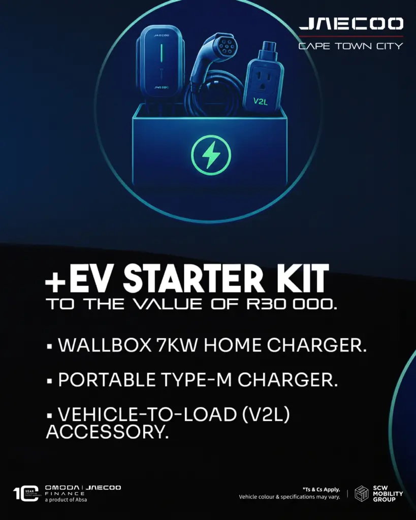 Jaecoo J5 EV from R549 900*