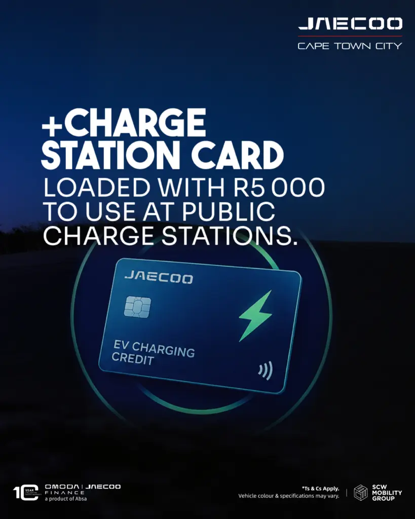 Jaecoo J5 EV from R549 900*
