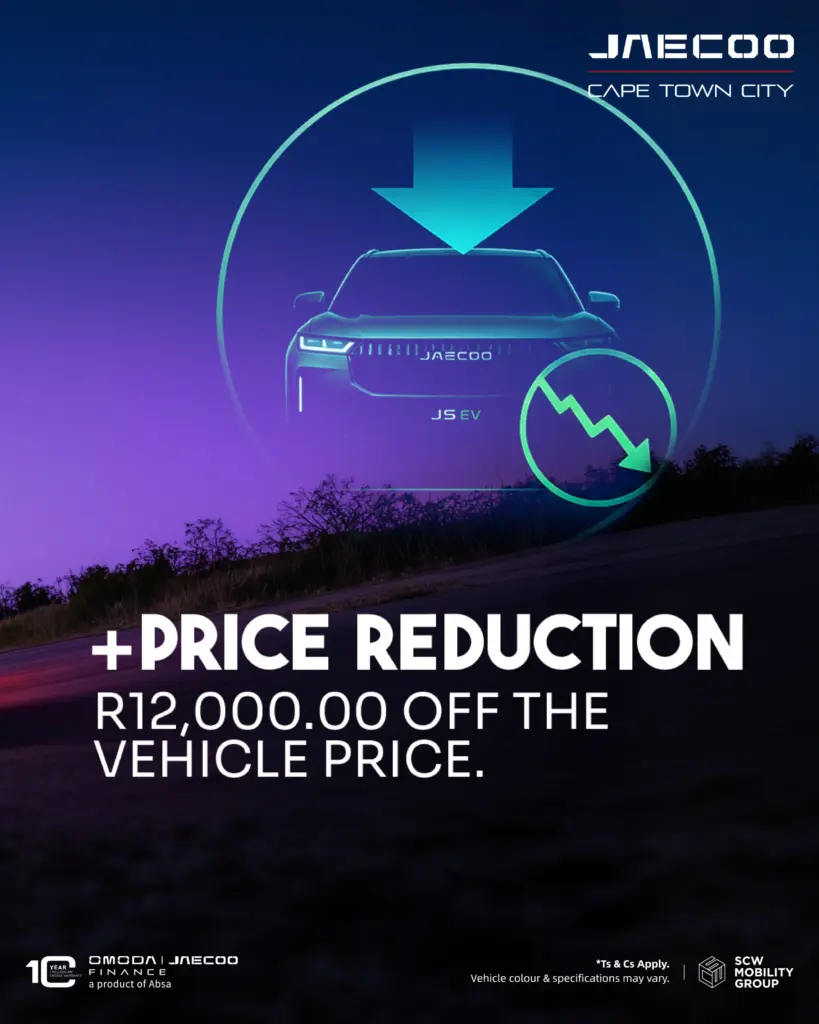 Jaecoo J5 EV from R549 900*