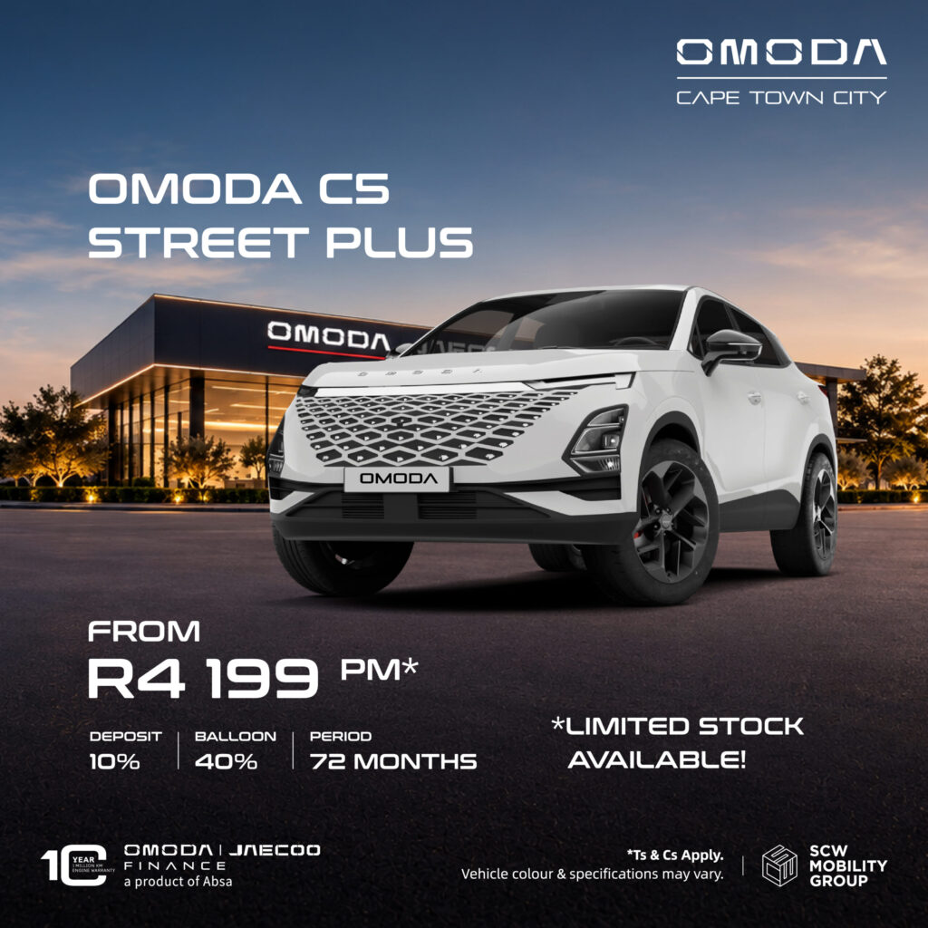Omoda C5 Street Plus from R4 199pm*